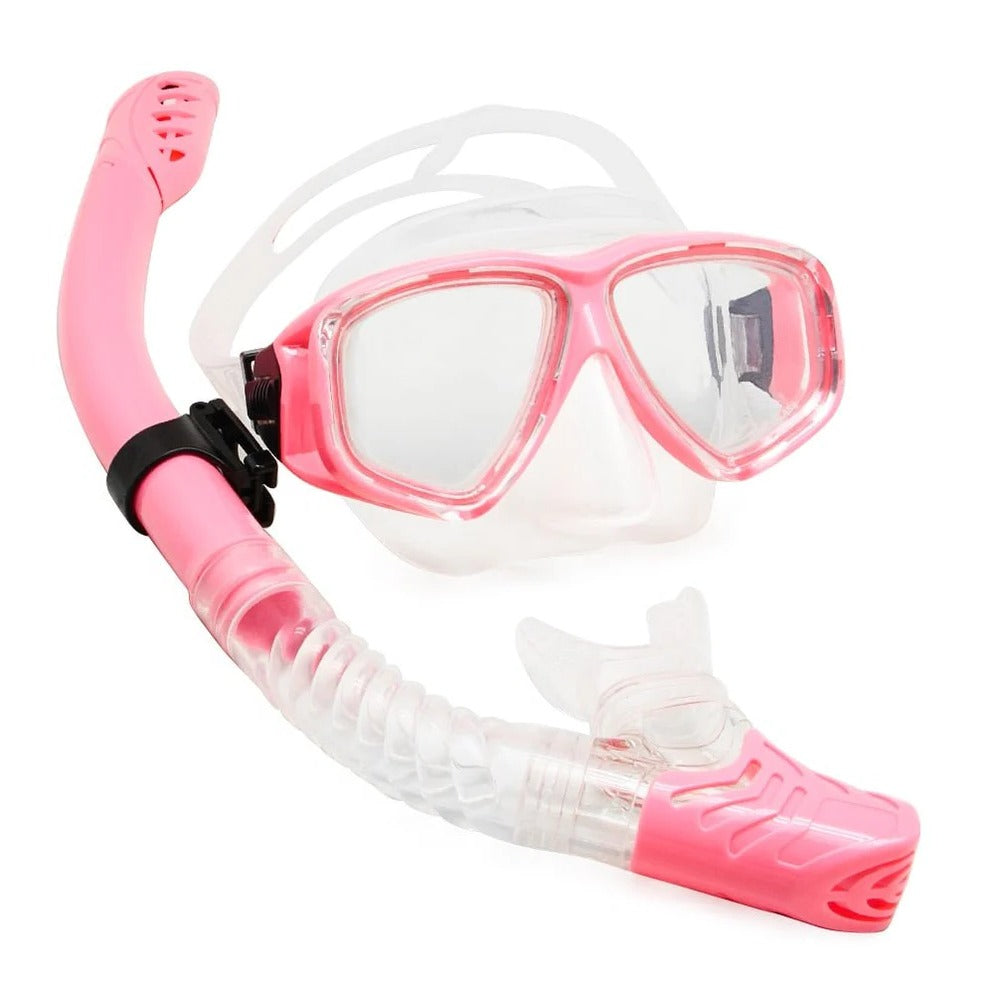 Masque de plongée durable avec sangle en caoutchouc souple