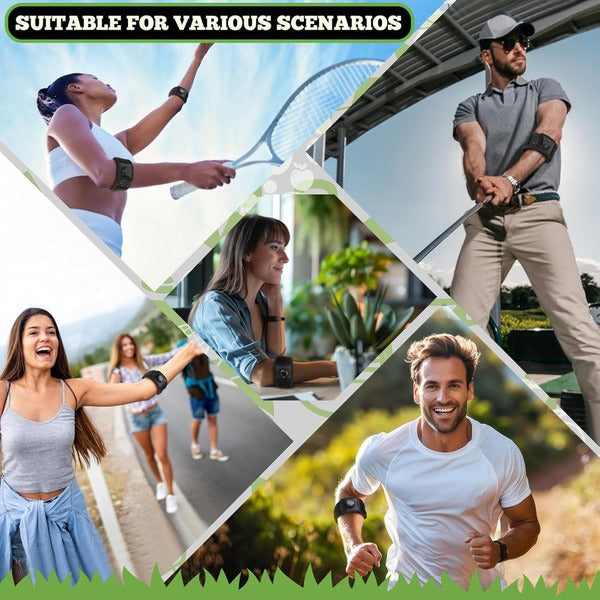 Bande de compression flexible pour coude avec sangle de serrage réglable