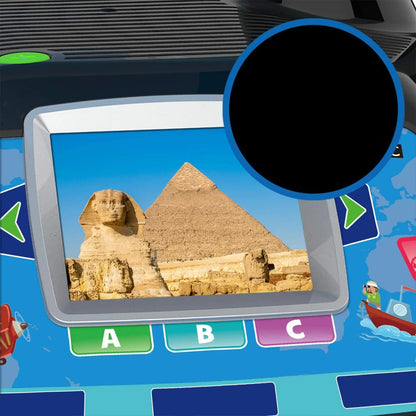 Globe vidéo éducatif pour enfants