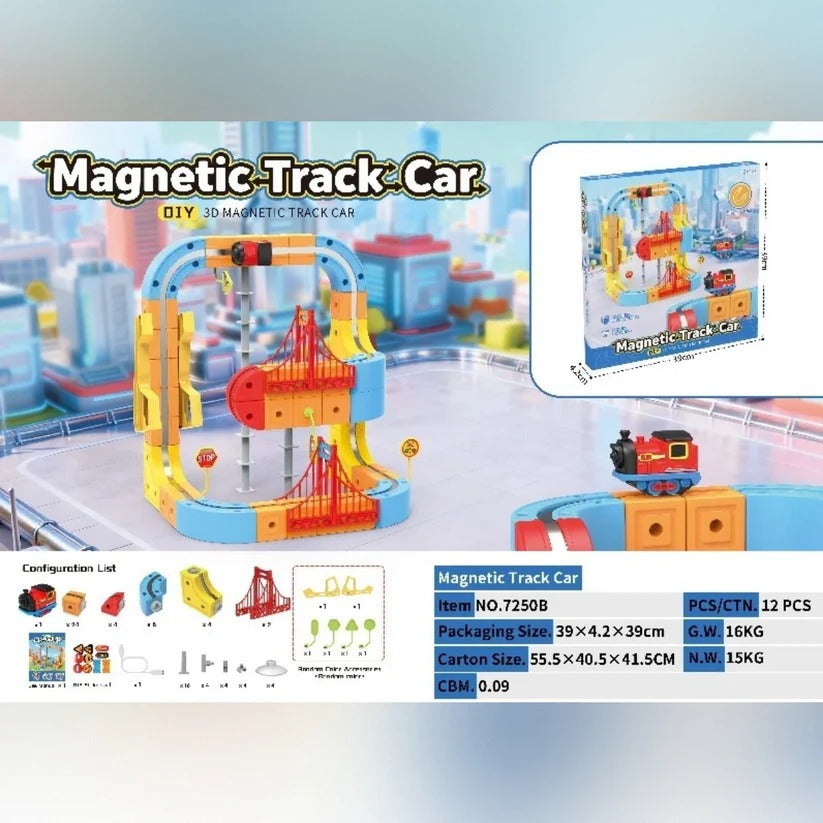 Kit de construction de train Maglev télécommandé Fun Kids