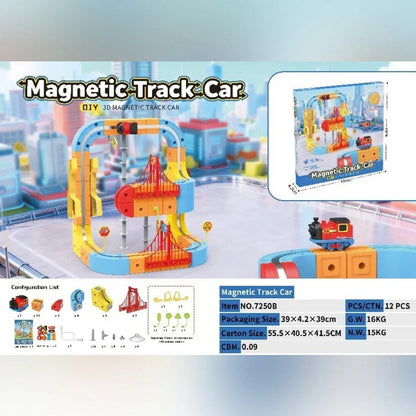 Kit de construction de train Maglev télécommandé Fun Kids