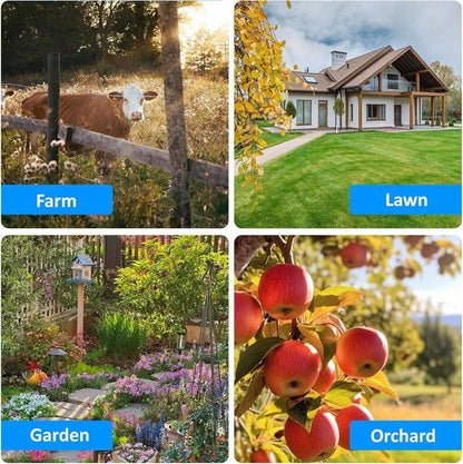 Répulsif antiparasitaire efficace pour le jardin avec 5 modes sonores