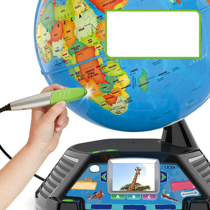 Globe vidéo éducatif pour enfants