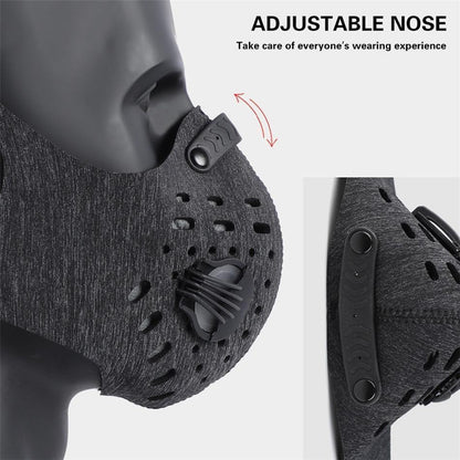 Masque purificateur d'air écologique avec filtre