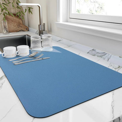 Tapis de séchage imperméable pour comptoir de cuisine