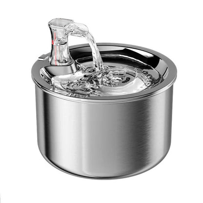 Fontaine à eau intelligente pour animaux de compagnie avec filtre et capteur