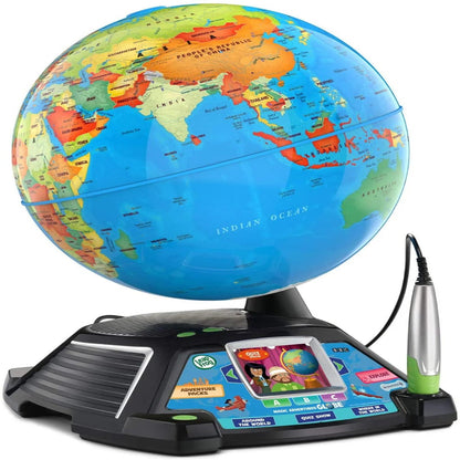 Globe vidéo éducatif pour enfants