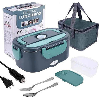 Boîte à lunch chauffante compacte pour voiture et maison