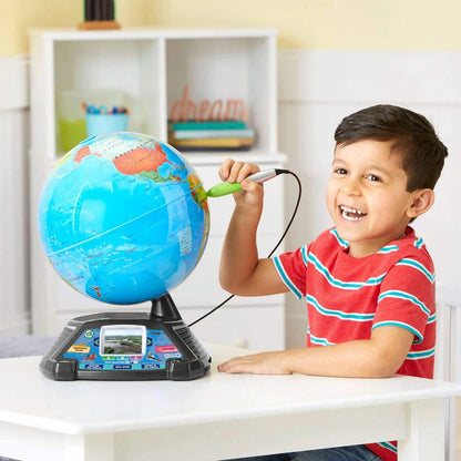 Globe vidéo éducatif pour enfants