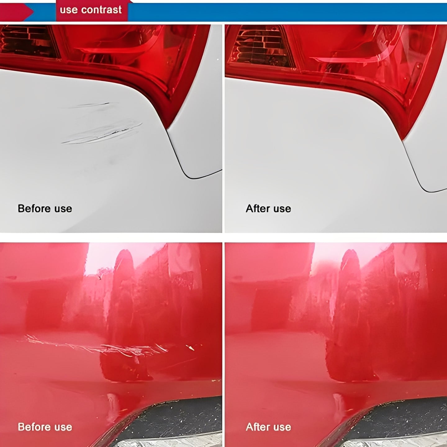 Dégraissant rapide pour rayures mineures de voiture
