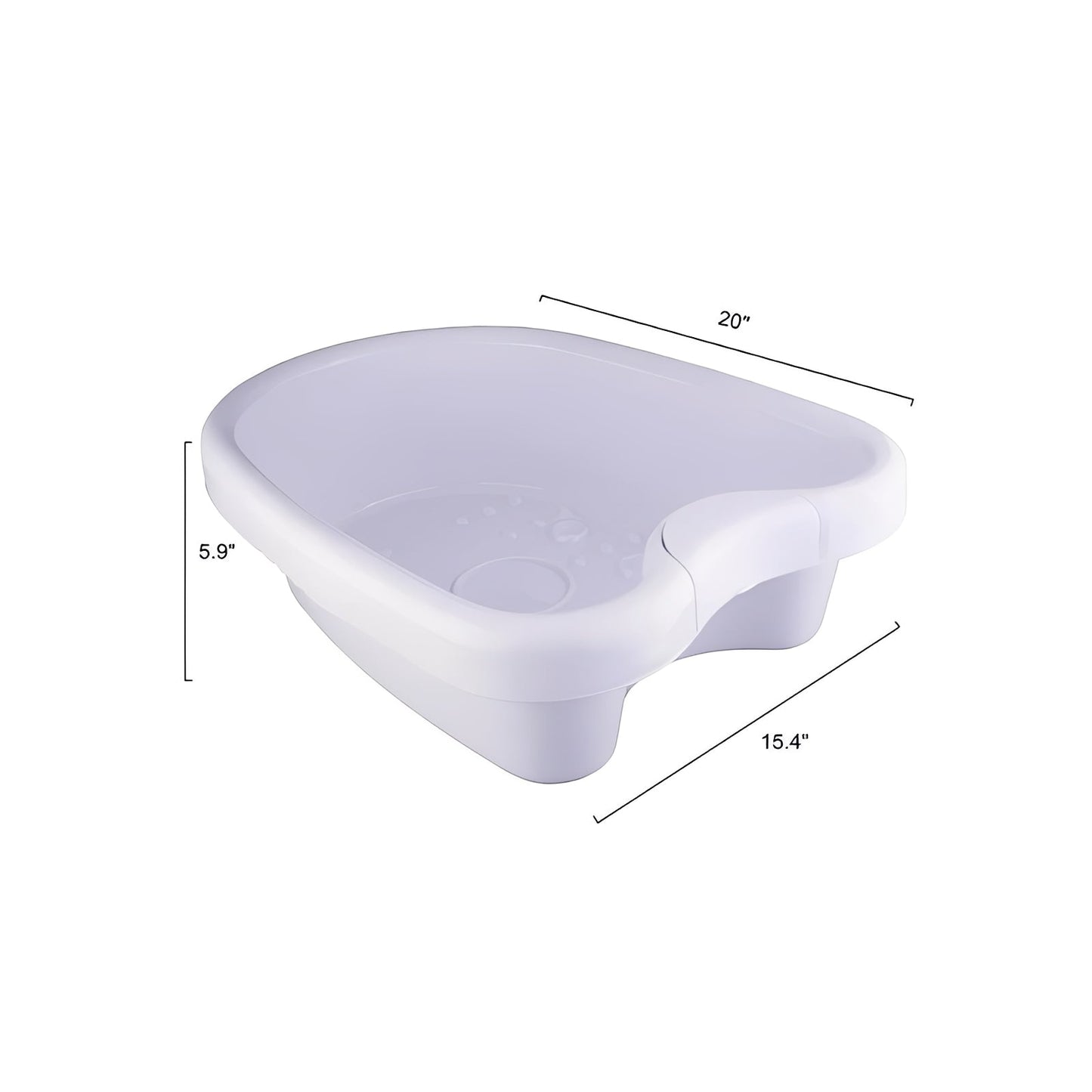 Baignoire spa pour les pieds relaxante