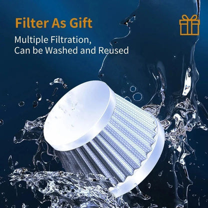 Aspirateur sans fil compact et rechargeable pour voiture et maison