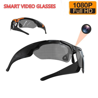 Lunettes de vision claire et objectif de caméra HD
