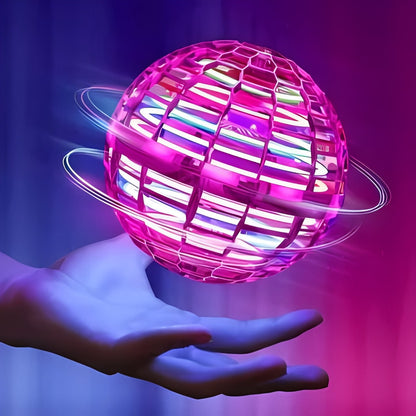 Toupie lumineuse à LED avec boule incandescente