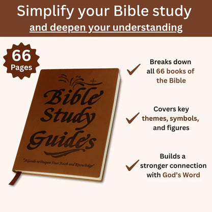 Guide quotidien d'étude biblique chrétienne avec pages de journal d'Écritures