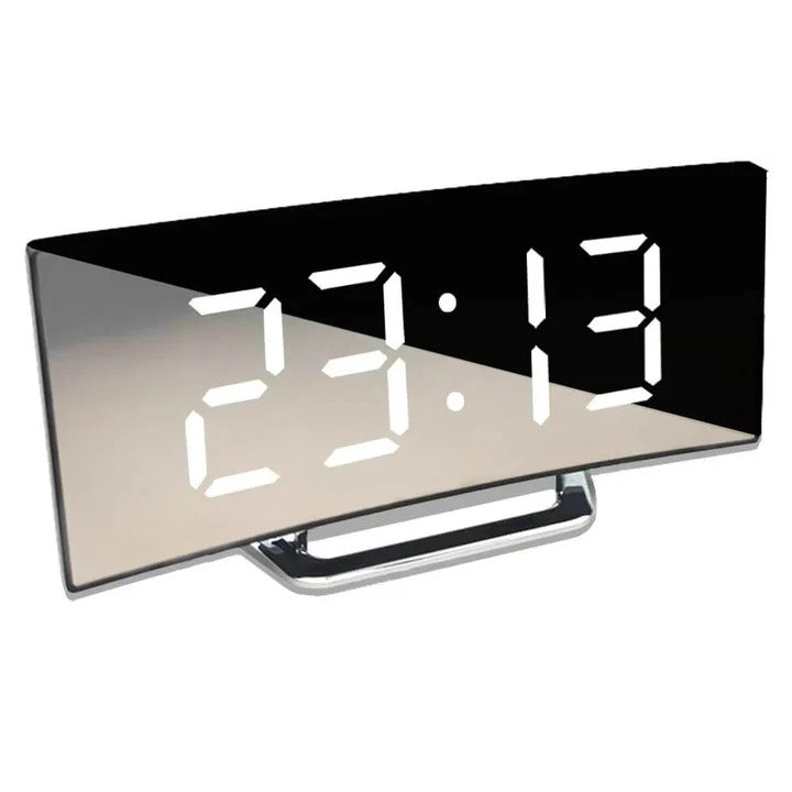 Radio-réveil à LED profilé avec affichage à intensité réglable