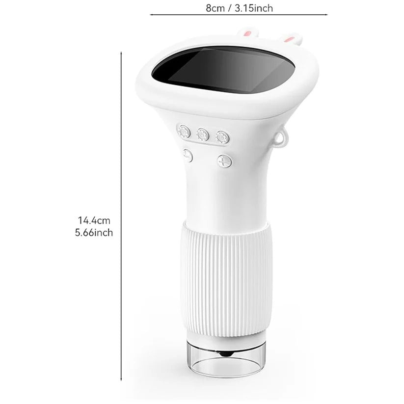 Microscope de poche amusant pour enfants Kit scientifique grossissement 1000X
