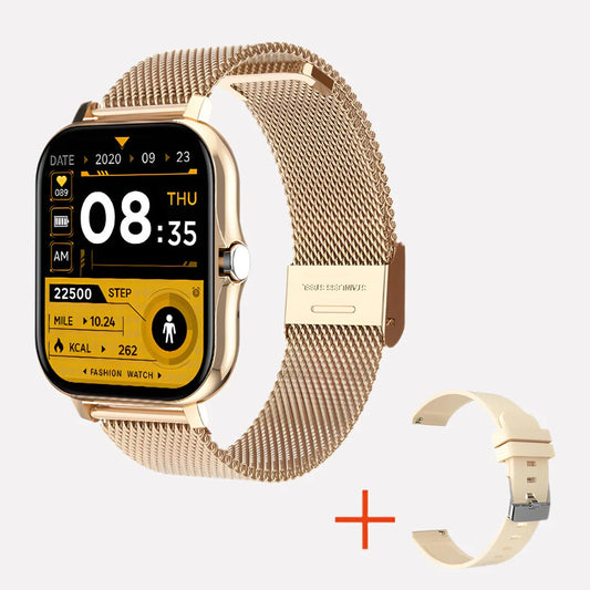 Waterproof Fitness Tracker Watch with SOS Alert - Ortekor