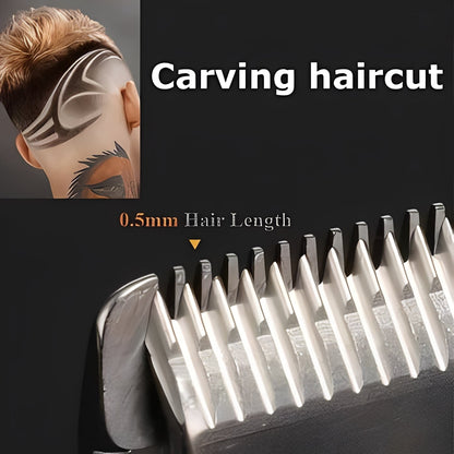 Kit de tondeuse à cheveux sans fil avec tondeuse et rasoir réglables