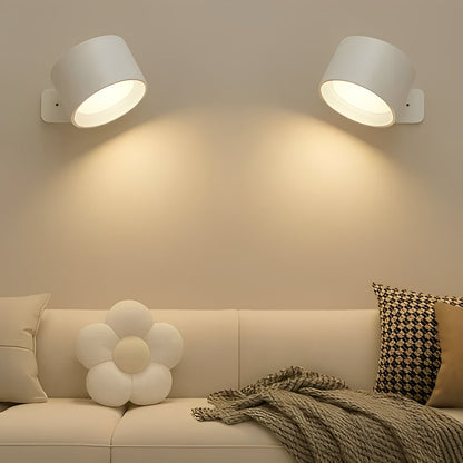 Applique murale LED réglable avec tête rotative