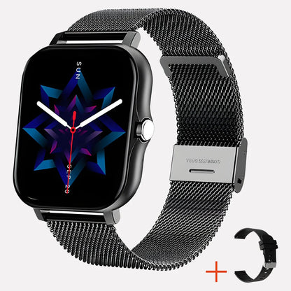 Montre connectée de sport étanche avec alerte SOS