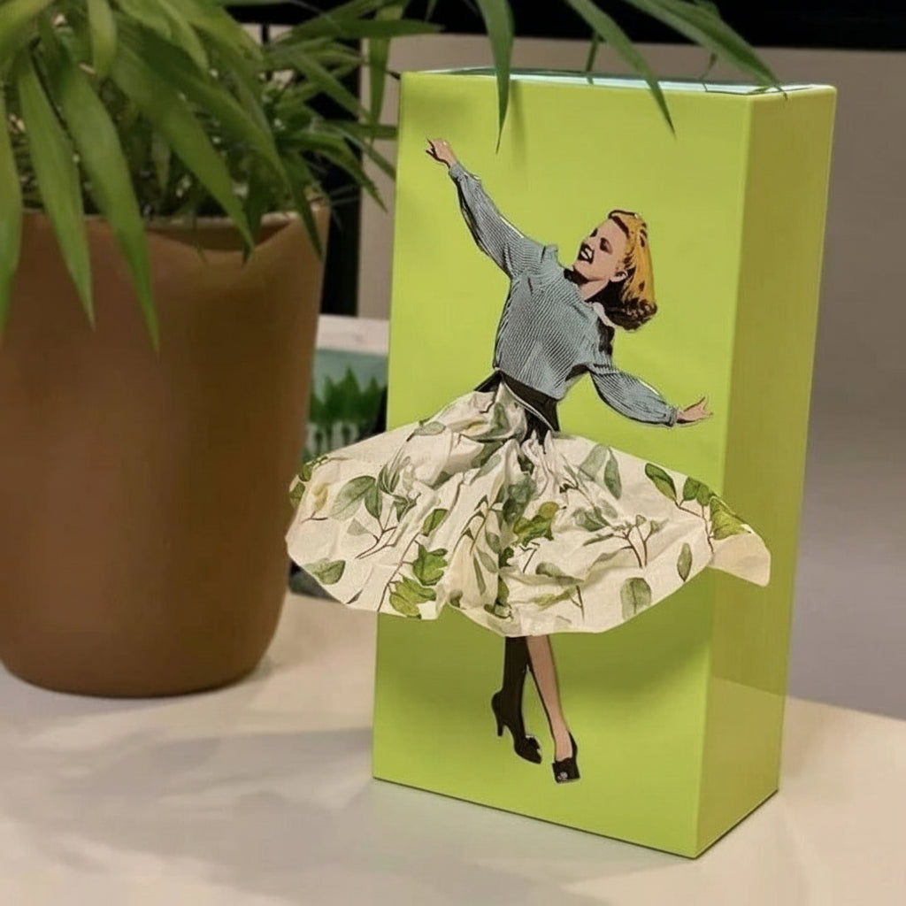 Élégant couvre-boîte à mouchoirs pour la maison