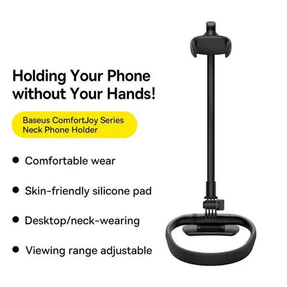 Support de téléphone réglable avec tête rotative pour table et table de chevet