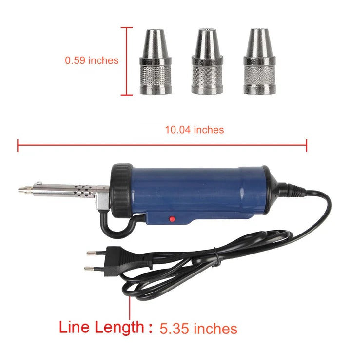 Outil de dessoudage portable avec plusieurs pannes