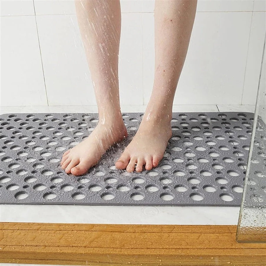 Tapis de douche antidérapant pour la sécurité de la salle de bain