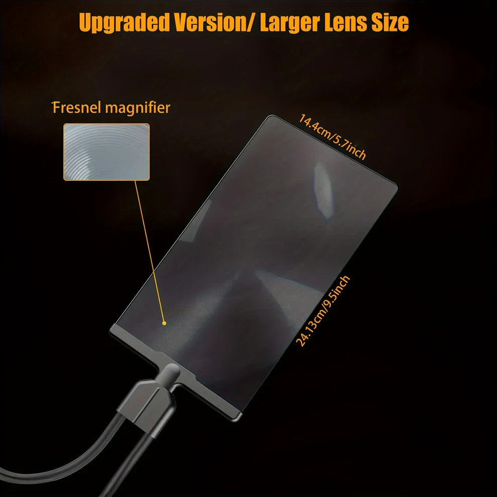 Loupe de lecture LED compacte