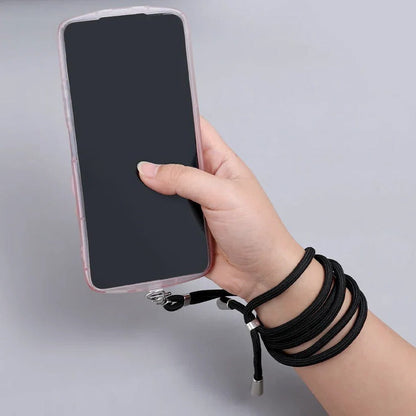 Sangle de téléphone bandoulière confortable avec support réglable