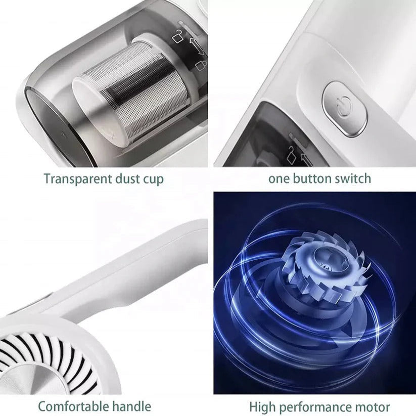 Aspirateur portatif UV pour éliminer les acariens