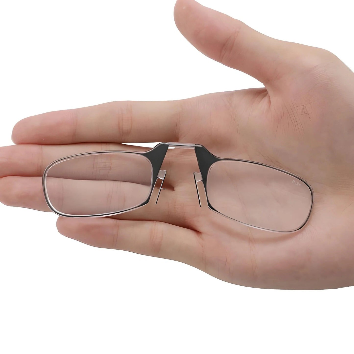 Lunettes de lecture à clip faciles avec étui de rangement