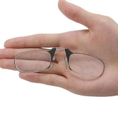 Lunettes de lecture à clip faciles avec étui de rangement