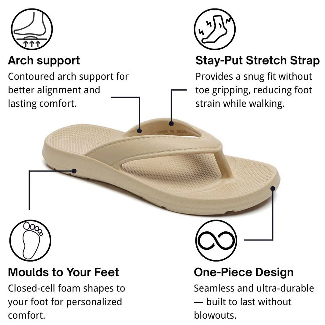 Sandales confortables avec soutien de la voûte plantaire pour hommes et femmes