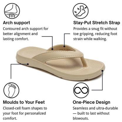 Sandales confortables avec soutien de la voûte plantaire pour hommes et femmes