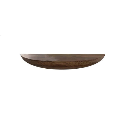Étagère murale ronde en bois pour la décoration intérieure