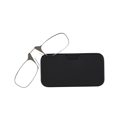 Lunettes de lecture à clip faciles avec étui de rangement