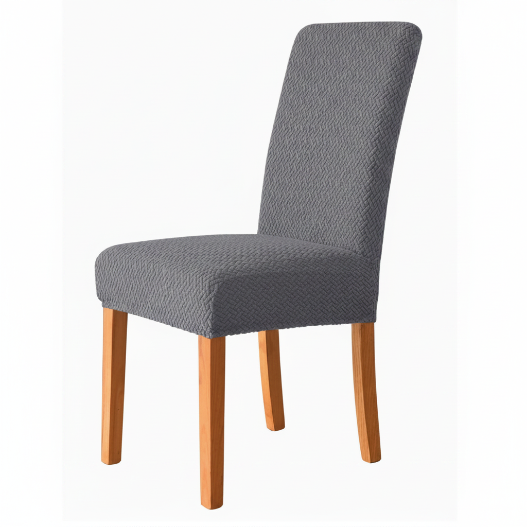 Stretch Velvet Dining Chair Covers Elastic Parsons Slipcovers Set for Home Events Machine Washable Spill Protection