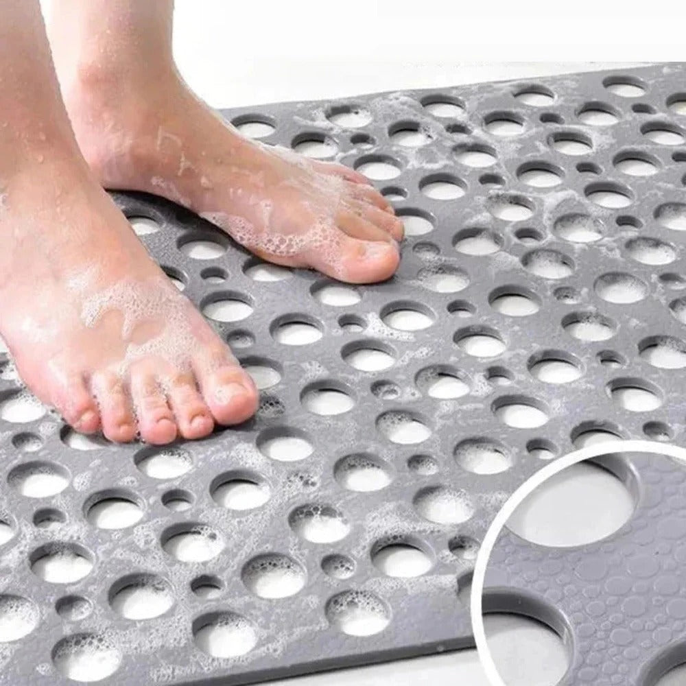 Tapis de douche antidérapant pour la sécurité de la salle de bain