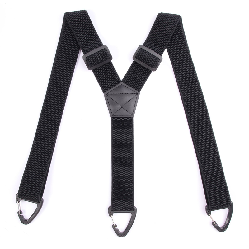 Adjustable Work Suspenders with Metal Clips – X-Back & Y-Back Designs for Men
