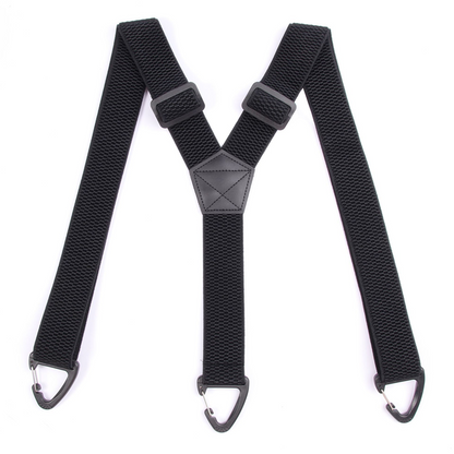 Adjustable Work Suspenders with Metal Clips – X-Back & Y-Back Designs for Men