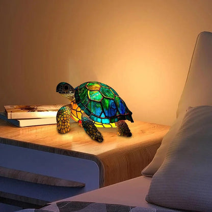Lampe de Bureau Tortue Douillette à Lumière Chaude et Douce