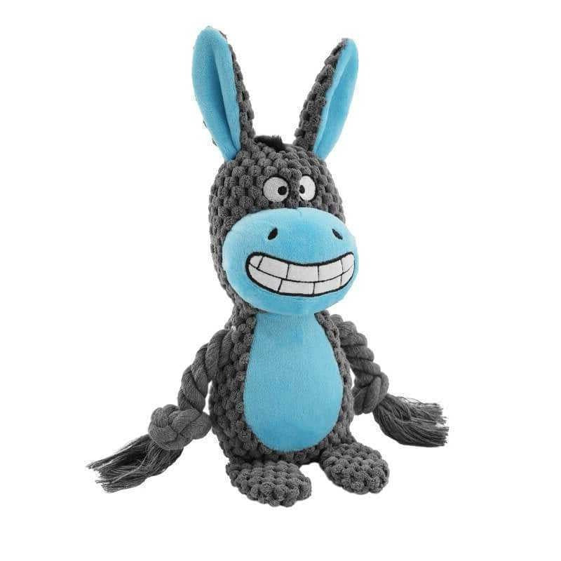 Jouet à mâcher en peluche Pieuvre avec couineur pour chiens
