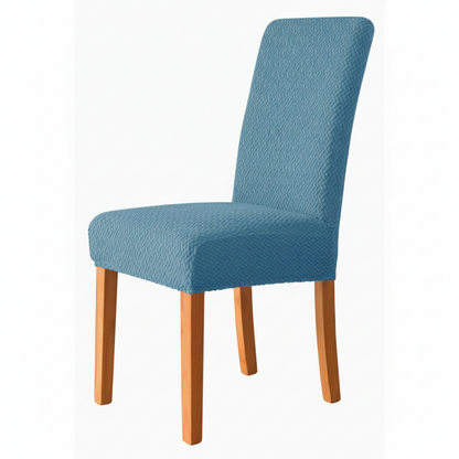 Stretch Velvet Dining Chair Covers Elastic Parsons Slipcovers Set for Home Events Machine Washable Spill Protection