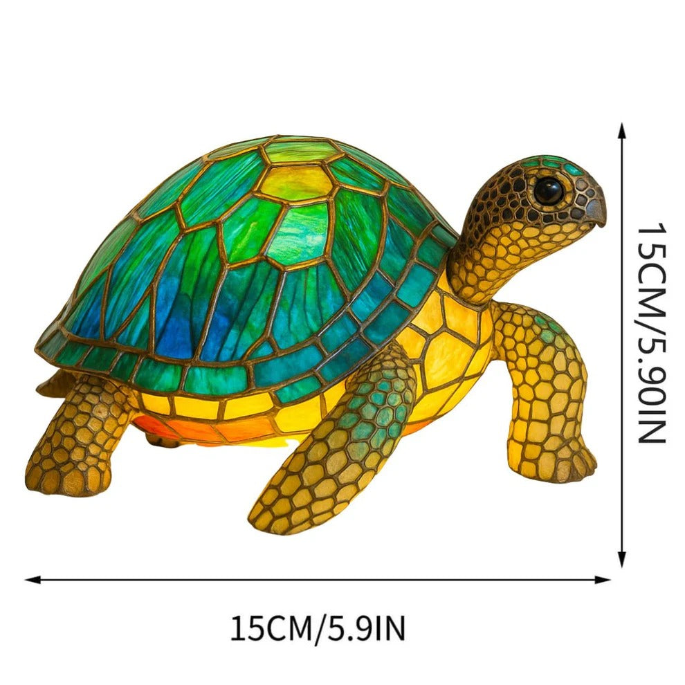 Lampe de Bureau Tortue Douillette à Lumière Chaude et Douce