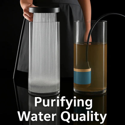 Pommeau de douche purifiant avec plusieurs réglages de jet