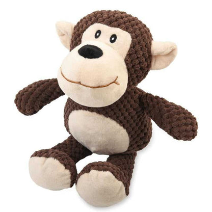 Jouet à mâcher en peluche Pieuvre avec couineur pour chiens