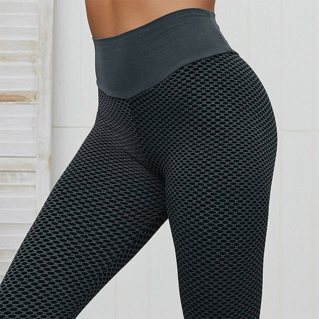 Legging de sport taille haute à motifs pour femme