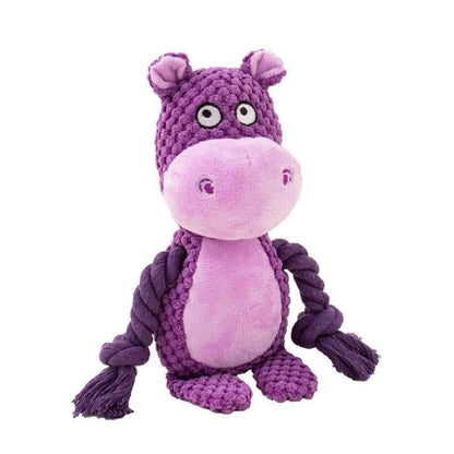 Jouet à mâcher en peluche Pieuvre avec couineur pour chiens